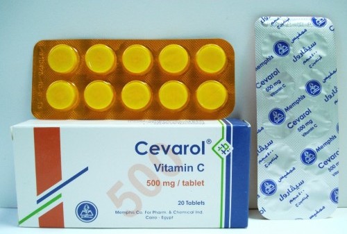 دواء سيفارول مقوى للمناعة لعلاج حالات نقص فيتامين سى CEVAROL