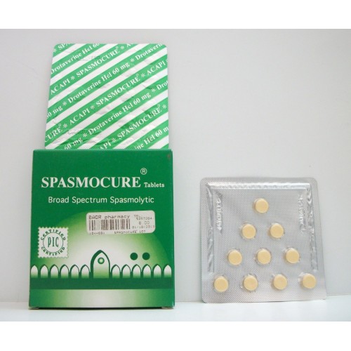 دواء سبازموكيور لعلاج المغص و التقلصات بمختلف أنواعها Spasmocure