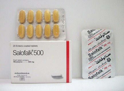 اقراص سالوفالك لعلاج التهابات القولون ومضاد للتقلصات SALOFALK