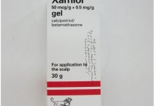 جل زاميول لعلاج مرض الصدفية التى تصيب الجلد و فروة الرأس XAMIOL