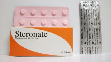 اقراص ستيرونات نور لعلاج انقطاع الطمث و سرطان الثدي و النزيف الوظيفي Steronate
