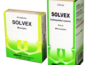 دواء سولفكس لعلاج الكحة المصحوبة ببلغم والالتهاب الرئوي والتهاب الجيوب الانفية