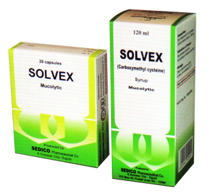 دواء سولفكس لعلاج الكحة المصحوبة ببلغم والالتهاب الرئوي والتهاب الجيوب الانفية