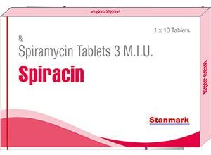 دواء سبيراسين لعلاج التهابات الجهاز التنفسي والتهاب البروستات Spiracin