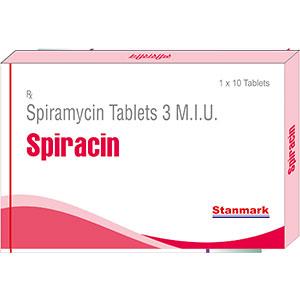 دواء سبيراسين لعلاج التهابات الجهاز التنفسي والتهاب البروستات Spiracin