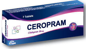 اقراص سيروبرام لعلاج مرض الوسواس القهرى و القلق و الاكتئاب CEROPRAM