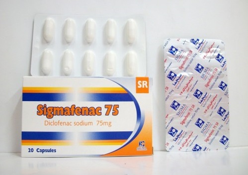 كبسولات سيجمافيناك لعلاج بعض الالتهابات البكتيرية و التهاب المفاصل Sigmafenac