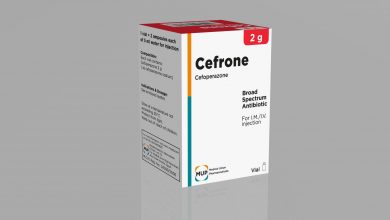 حقن سيفرون مضاد حيوي لعلاج امراض الحمى التيفودية والسيلان CEFRONE