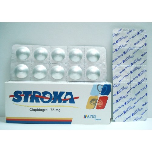 اقراص ستروكا لعلاج جلطات الدم و السكتة الدماغية و جلطات الساق و الرئة STROKA