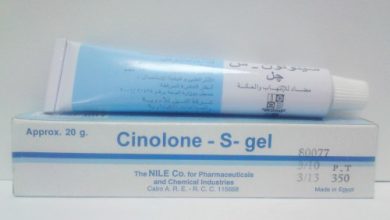 جل سينولون س لعلاج الاكزيما والصدفية وإلتهابات البشرة الدهنية Cinolone-S