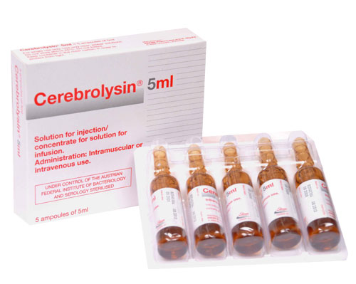 حقن سيريبروليسين لعلاج السكتة الدماغية و إصابات الدماغ CEREBROLYSIN