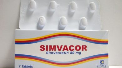 دواء سيمفاكور لتقليل نسبة الكوليسترول الضار و الدهون الثلاثيه بالدم SIMVACOR