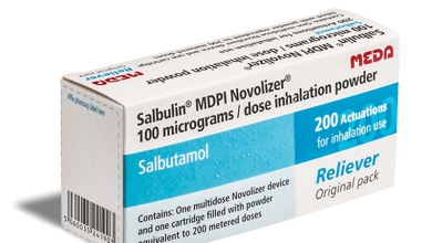 دواء سالبيولن لوقف مشاكل التنفس أثناء ممارسة النشاطات Salbulin