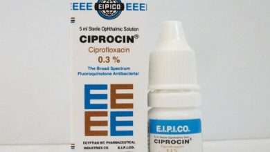 التخلص من التهابات العين مع سيبروسين Ciprocin المتوفر فى شكل مرهم و قطره
