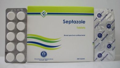 دواء سيبتازول مضاد حيوى لعلاج التهاب الحلق والتهاب اللوز SEPTAZOLE