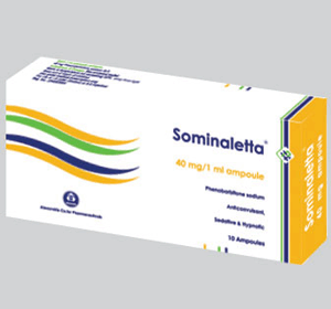 دواء سوميناليتا مهديء ومنوم لعلاج التشنجات الجزئية في حالات الصرع Sominaletta