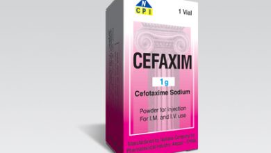 حقن سيفاكسيم مضاد حيوي لعلاج التهاب الجهاز البولى الجرثومى CEFAXIM