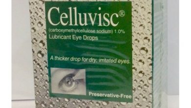 قطرة سيلوفيسك مرطب للعين لعلاج جفاف العين و راحة مؤقتة celluvisc