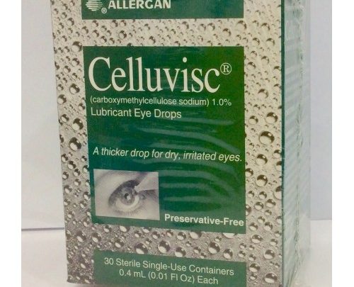 قطرة سيلوفيسك مرطب للعين لعلاج جفاف العين و راحة مؤقتة celluvisc