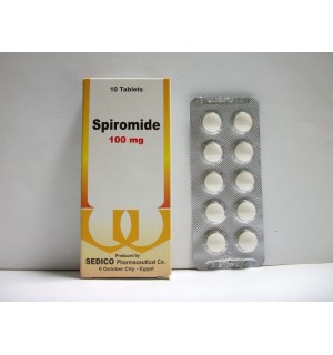 اقراص سبيروميد لعلاج ارتفاع ضغط الدم وفشل القلب ومدر للبول SPIROMIDE