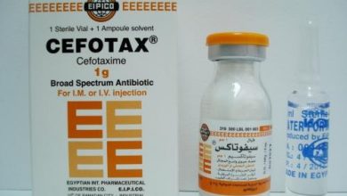 حقن سيفوتاكس مضاد حيوى لعلاج امراض الحمى التيفودية والسيلان CEFOTAX