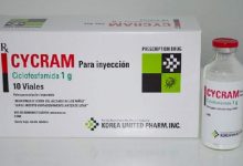 حقن سيكرام لعلاج الاورام الخبيثة مثل سرطان الخلايا الليمفاوية cycram