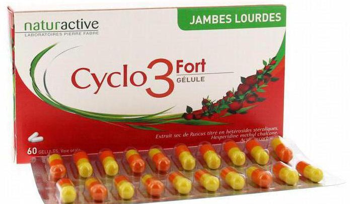 كبسولات سايكلو ٣ لعلاج متلازمة تململ الساقين والاضطرابات الوريدية الدموية Cyclo-3