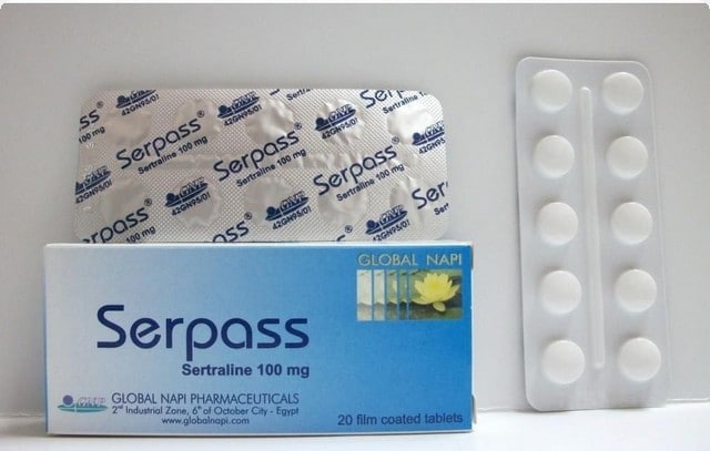 اقراص سيرباس لعلاج حالات الاكتئاب و القلق الاجتماعي Serpass