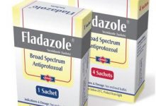 دواء فلادازول لعلاج التهابات المجري البولي والمهبل و الأميبا Fladazole
