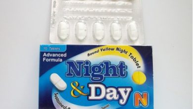 نايت آند دايNight and Day لعلاج الانفلونزا و نزلات البرد والجيوب الانفية