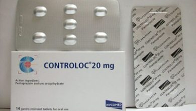دواء كونترولوك Controloc لعلاج حموضة المعدة وارتجاع المرئ ومضاد للتقيؤ