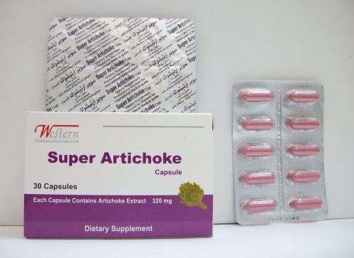 كبسولات سوبر ارتيشوك يستخدم في تحسين وظائف الكبد Super Artichoke
