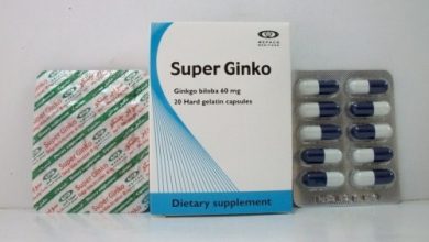 كبسولات سوبر جنكو مكمل غذائي لعلاج اضطرابات الذاكرة Super Ginko