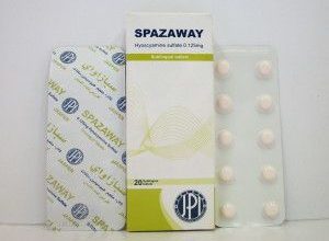 اقراص سبازاواي لعلاج حالات قرحة الجهاز الهضمي Spazaway