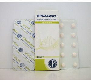 اقراص سبازاواي لعلاج حالات قرحة الجهاز الهضمي Spazaway