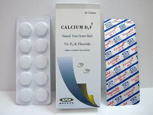 كالسيوم-دي Calcium-D اقراص كالسيوم وفيتامين د3 لعلاج هشاشة العظام