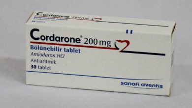 اقراص كوردارون cordarone لتنظيم ضربات القلب وتحسين وظائفه