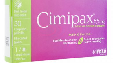 اقراص سيميباكس لتخفيف الأعراض المصاحبة لانقطاع الطمث لدى النساء Cimipax
