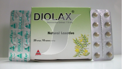 اقراص Diolax لعلاج الإمساك و تنشيط حركة القولون