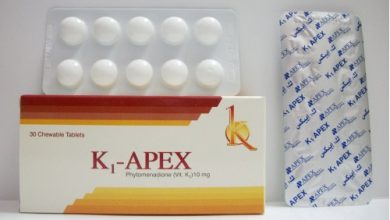 اقراص ك1 ابيكس K1 Apex لعلاج امراض الكبد وايقاف النزيف