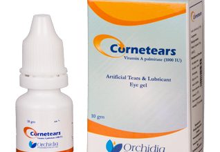 قطره كورنيتيرز Cornetears تستخدم بديل للدموع وترطيب العين