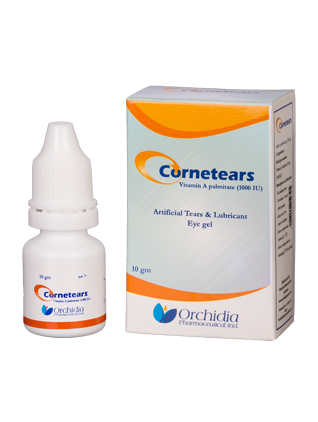 قطره كورنيتيرز Cornetears تستخدم بديل للدموع وترطيب العين