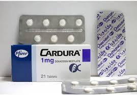 كاردورا Cardura اقراص لعلاج ارتفاع ضغط الدم وتوسيع غده البروستاتا