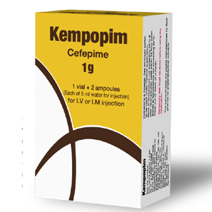 امبولات كيمبوبيم Kempopim مضاد حيوي واسع المجال يعالج الالتهابات البكتيريه