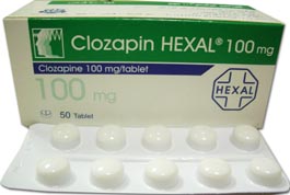 كلوزابين هكسال clozapin hexal حبوب لعلاج انفصام الشخصيه والاضطراب النفسي