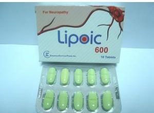 اقراص ليبويك Lipoic لعلاج التهاب الاعصاب وارتفاع السكر في الدم ومكافحة الشيخوخة