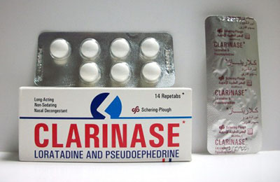 اقراص كلارينيز Clarinase لعلاج نزلات البرد والانفلونزا