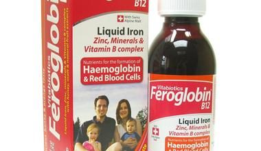 دواء فيروجلوبين مكمل غذائى لتعويض نقص الحديد و بعض الفيتامينات FEROGLOBIN
