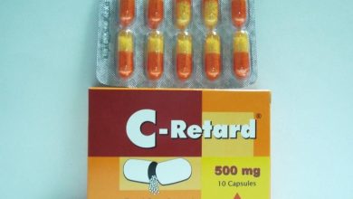 كبسولات سي - ريتارد C-Retard لعلاج نقص فيتامين سي وتعزيز المناعه