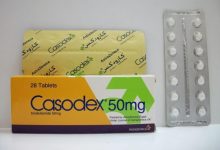 حبوب كاسوديكس CASODEX لعلاج سرطان البروستاتا في المراحل المتقدمه
